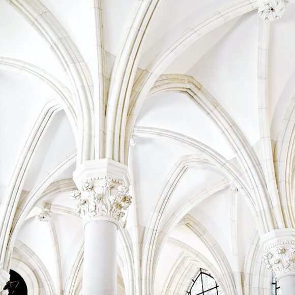 Gotische Gewölbe in der Augustinerkirche